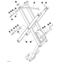Scissor Level 3 for Skyjack SJ3013 Micro DC Scissor Lift