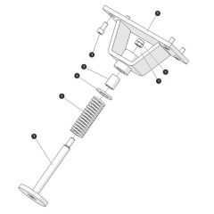 Spring Frame for Skyjack SJ3013 Micro DC Scissor Lift