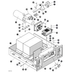 System Components Tray for Skyjack SJ3013 Micro DC Scissor Lift