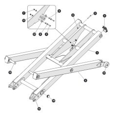 1st Level for Skyjack SJ3213 Micro DC Scissor Lift