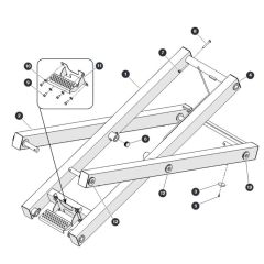 2nd Level for Skyjack SJ3213 Micro DC Scissor Lift