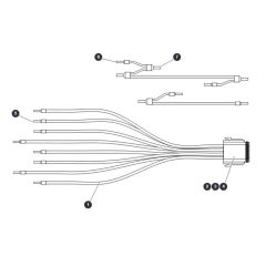 Base Controls Harness for Skyjack SJ3213 Micro DC Scissor Lift