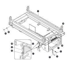 Base for Skyjack SJ3213 Micro DC Scissor Lift