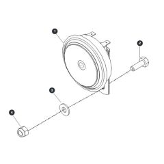 Horn for Skyjack SJ3213 Micro DC Scissor Lift