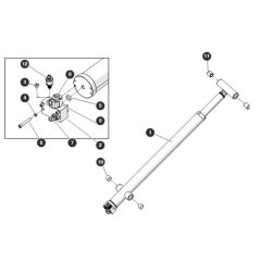 Lift Cylinder for Skyjack SJ3213 Micro DC Scissor Lift