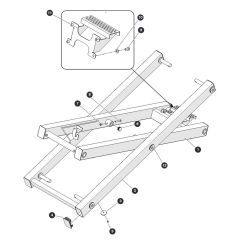 2nd Level for Skyjack SJ3219 Micro DC Scissor Lift