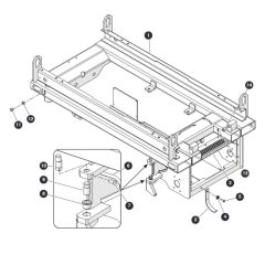 Base for Skyjack SJ3219 Micro DC Scissor Lift
