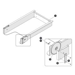 Extension Platform for Skyjack SJ3219 Micro DC Scissor Lift