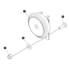 Horn for Skyjack SJ3219 Micro DC Scissor Lift