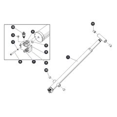 Lift Cylinder for Skyjack SJ3219 Micro DC Scissor Lift
