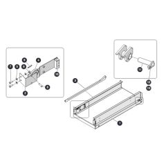 Main Platform for Skyjack SJ3219 Micro DC Scissor Lift