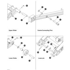 Scissor Hardware for Skyjack SJ3219 Micro DC Scissor Lift