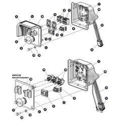 Base Control - Plastic Box for Skyjack SJ3220 DC Scissor Lift