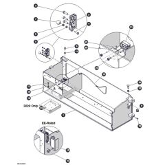 Battery Tray for Skyjack SJ3220 DC Scissor Lift