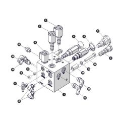 Drive Manifold-1 for Skyjack SJ3220 DC Scissor Lift