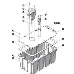 Hydraulic Tank for Skyjack SJ3220 DC Scissor Lift