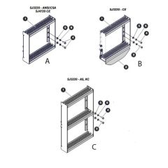 Ladder for Skyjack SJ3220 DC Scissor Lift
