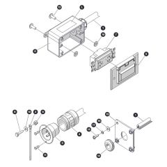 Platform A/C Outlet for Skyjack SJ3220 DC Scissor Lift
