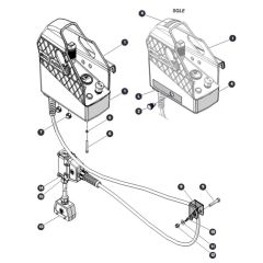 Platform Control Box for Skyjack SJ3220 DC Scissor Lift