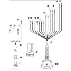 Platform Control Cable SGLE for Skyjack SJ3220 DC Scissor Lift