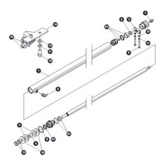 Powerdeck Cylinder for Skyjack SJ3220 DC Scissor Lift