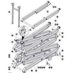 Scissors for Skyjack SJ3220 DC Scissor Lift