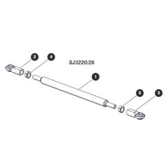 Tie Rod for Skyjack SJ3220 DC Scissor Lift