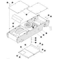 Base Assembly for Skyjack SJ45 AJEplus Articulating Boom