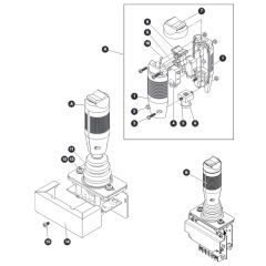 Drive / Steer Controller Assembly for Skyjack SJ45 AJEplus Articulating Boom