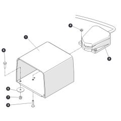Footswitch Assembly for Skyjack SJ45 AJEplus Articulating Boom