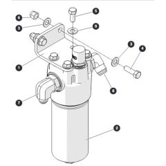 High Pressure Filter Assembly for Skyjack SJ45 AJEplus Articulating Boom