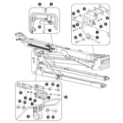 Limit Switches Assembly for Skyjack SJ45 AJEplus Articulating Boom