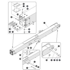 Main Boom Assembly for Skyjack SJ45 AJEplus Articulating Boom