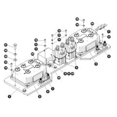 Motor Controller Panel Assembly for Skyjack SJ45 AJEplus Articulating Boom