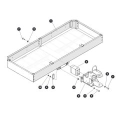 Platform Base Assembly for Skyjack SJ45 AJEplus Articulating Boom
