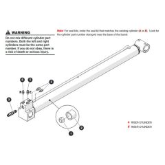 Riser Cylinder Assembly for Skyjack SJ45 AJEplus Articulating Boom