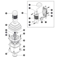 Boom / Turret Controller for Skyjack SJ45 AJHEplus Articulating Boom