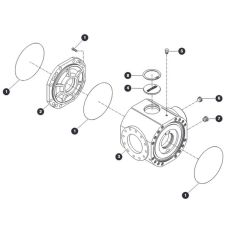 Central Housing - Rear Axle for Skyjack SJ45 AJHEplus Articulating Boom