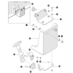 Cowling - Engine Side-1 for Skyjack SJ45 AJHEplus Articulating Boom