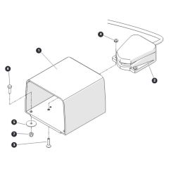 Footswitch for Skyjack SJ45 AJHEplus Articulating Boom