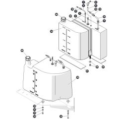 Fuel Tank for Skyjack SJ45 AJHEplus Articulating Boom