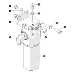 High Pressure Filter for Skyjack SJ45 AJHEplus Articulating Boom