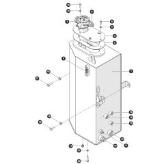 Hydraulic Tank for Skyjack SJ45 AJHEplus Articulating Boom