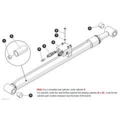 Jib Cylinder for Skyjack SJ45 AJHEplus Articulating Boom