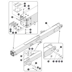 Main Boom for Skyjack SJ45 AJHEplus Articulating Boom
