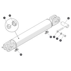 Master Cylinder for Skyjack SJ45 AJHEplus Articulating Boom