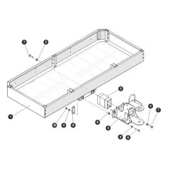 Platform Base for Skyjack SJ45 AJHEplus Articulating Boom