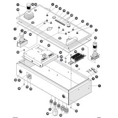 Platform Control Box for Skyjack SJ45 AJHEplus Articulating Boom