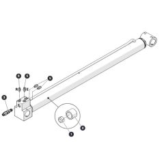 Riser Cylinder for Skyjack SJ45 AJHEplus Articulating Boom
