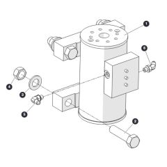 Rotary Actuator for Skyjack SJ45 AJHEplus Articulating Boom